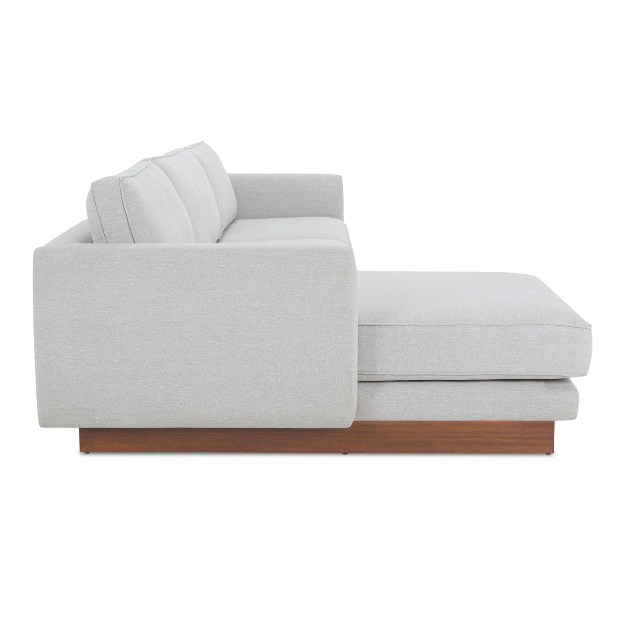 Vernon Grey Left Sectional by MOES at Eve Furniture