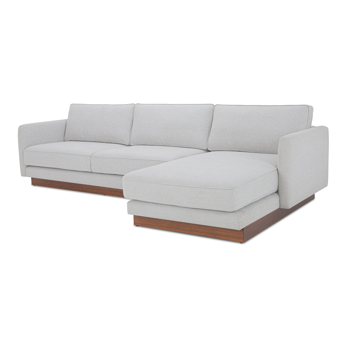 Vernon Grey Right Sectional by MOES at Eve Furniture