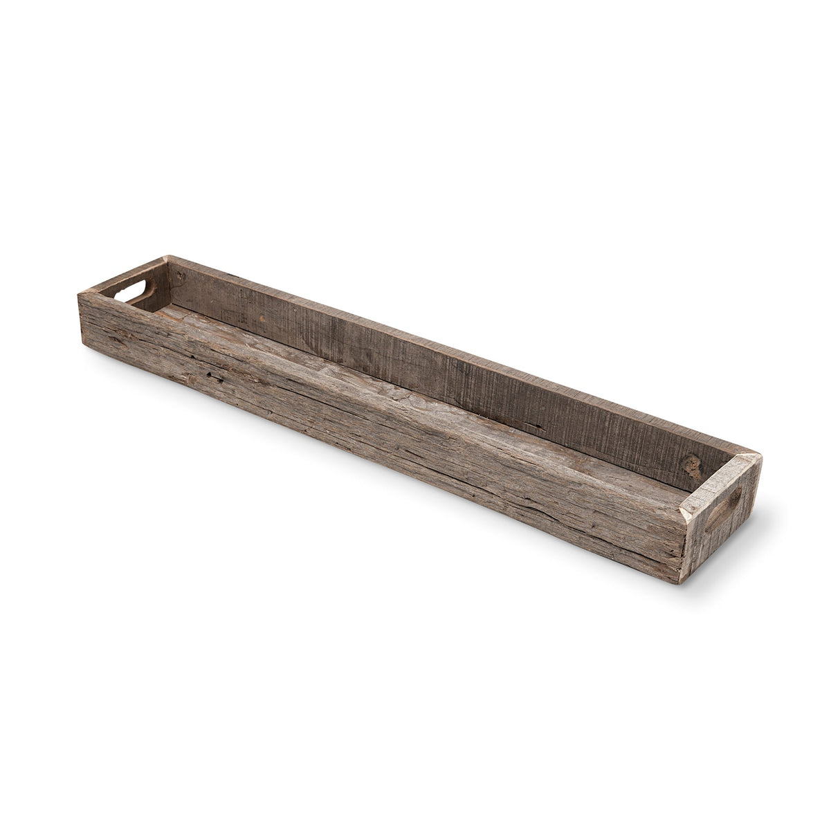 Vernon (Large) 36L x 7W Brown Reclaimed Wood Tray by Mercana at Eve Furniture