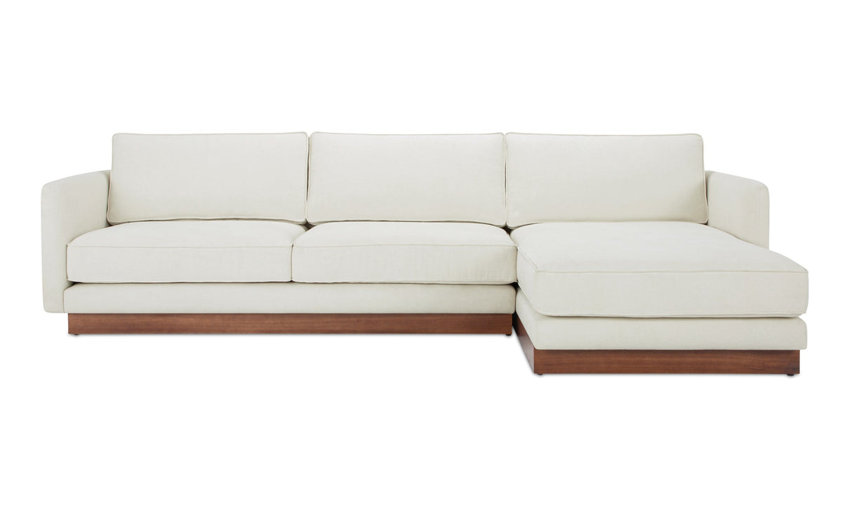 Vernon Sectional White by Moe's Home at Eve Furniture