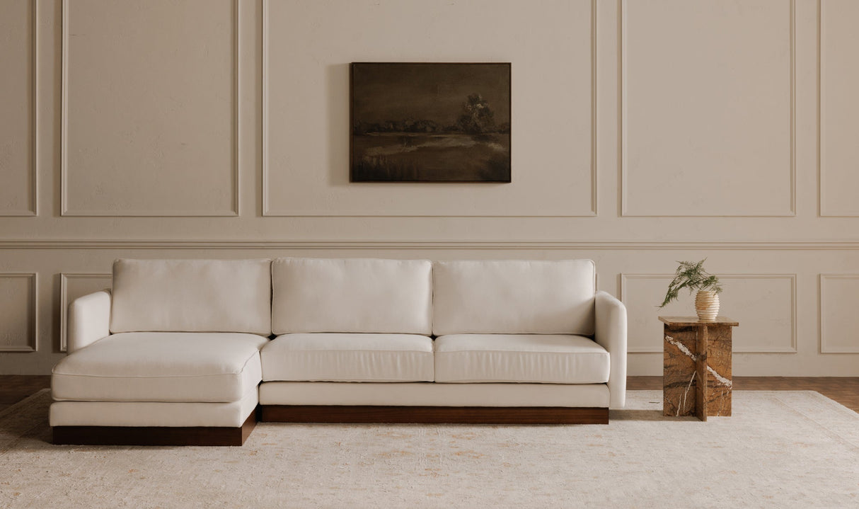 Vernon Sectional White by Moe's Home at Eve Furniture