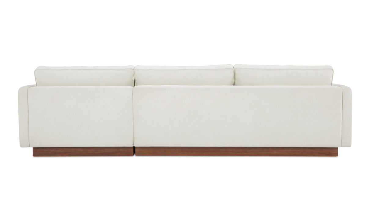 Vernon Sectional White by Moe's Home at Eve Furniture