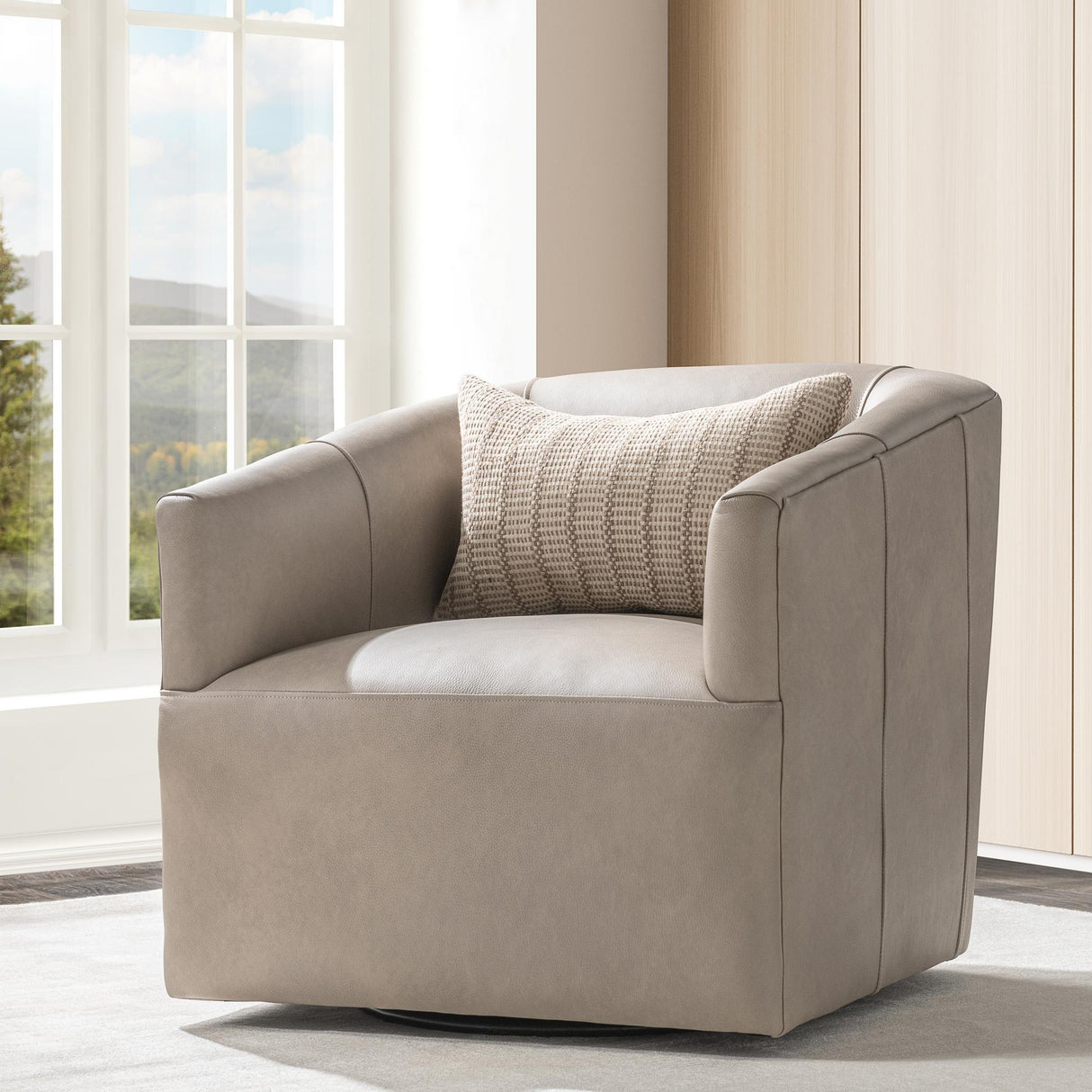 Vernon Swivel Chair by Classic Home at Eve Furniture