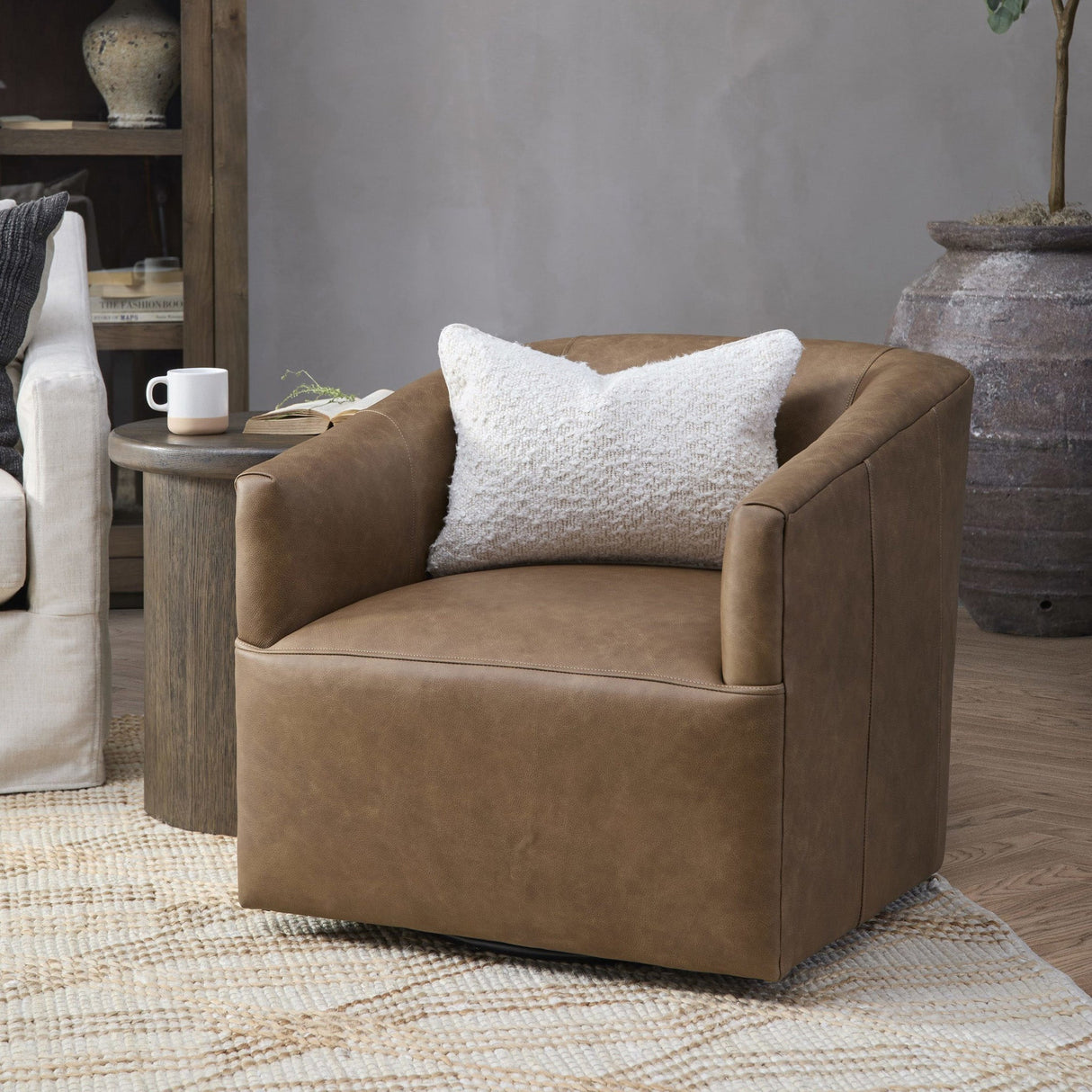 Vernon Swivel Chair by Classic Home at Eve Furniture