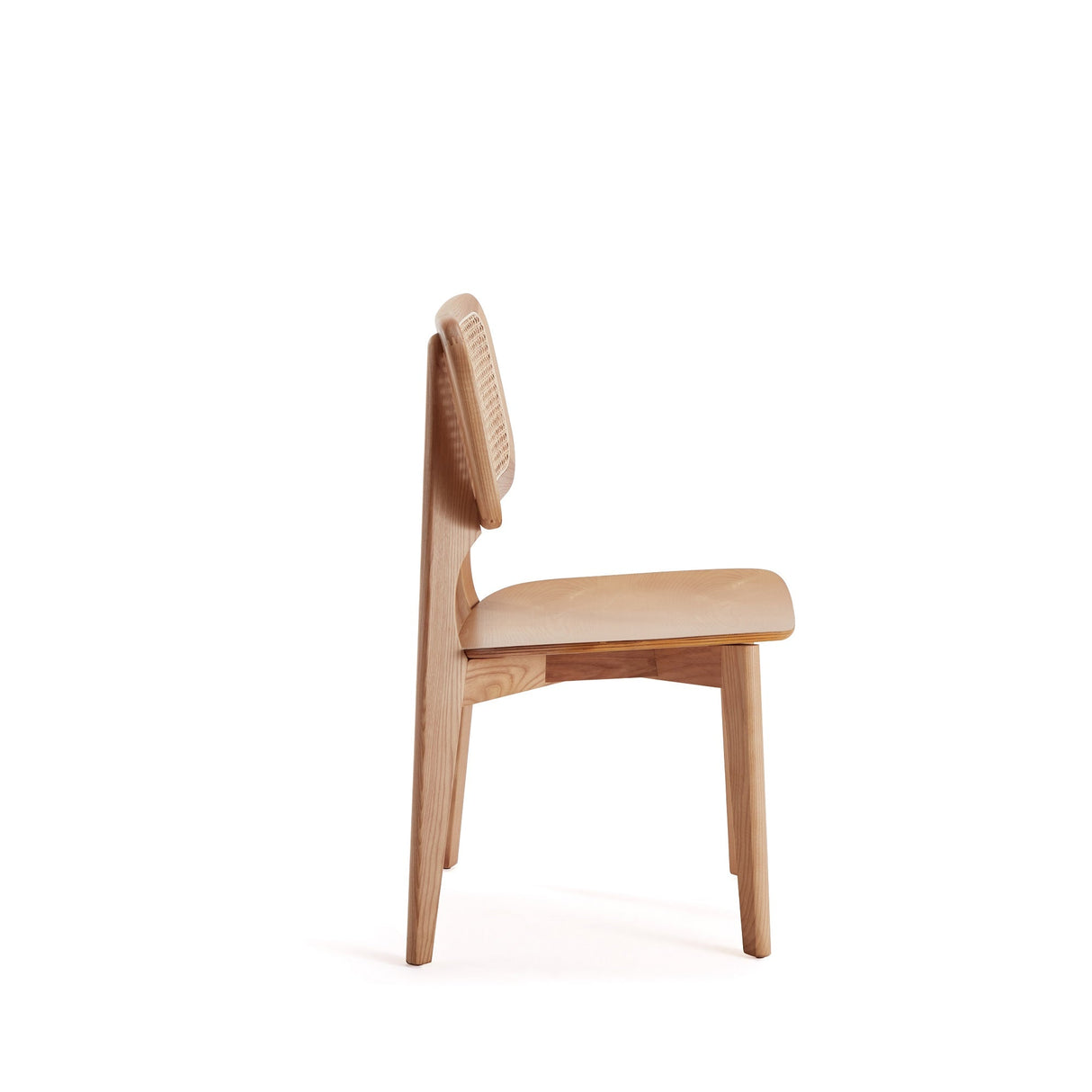 Versailles Square Dining Chair in Nature Cane (set of 2) by Manhattan Comfort at Eve Furniture