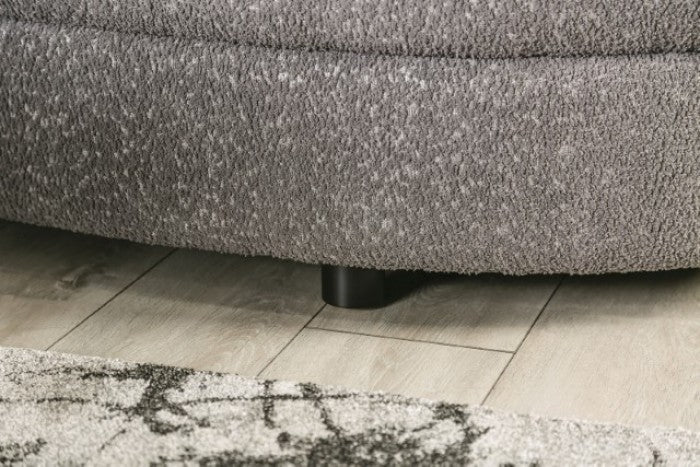 Versoix Charcoal Gray Sofa by Furniture of America at Eve Furniture