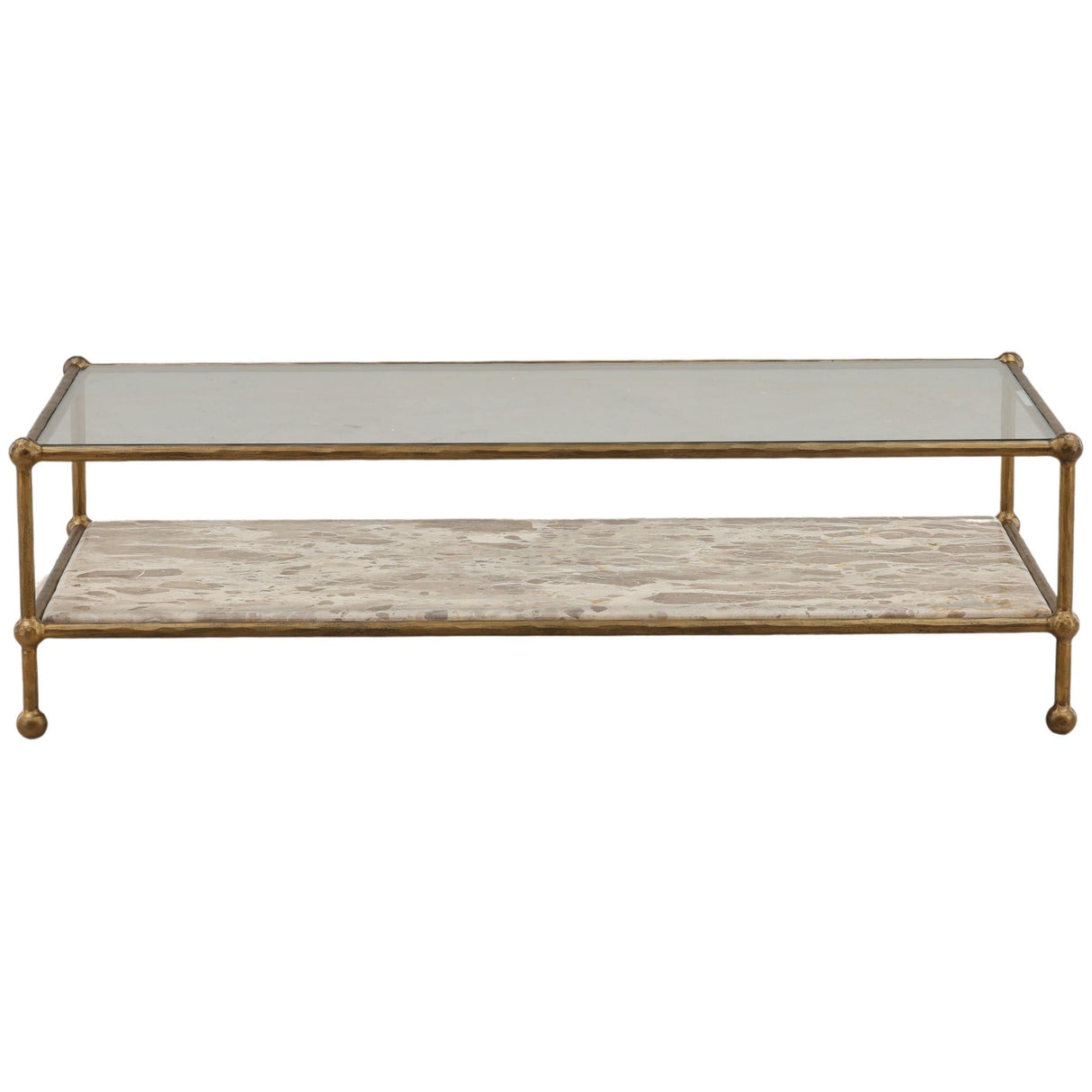 Verto Coffee Table, Beige by Dovetail at Eve Furniture