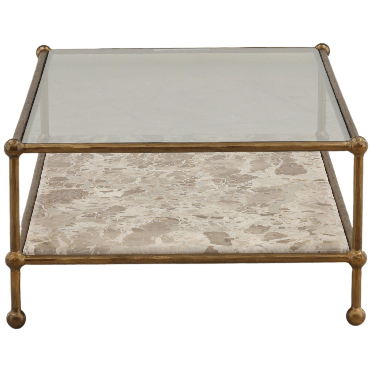 Verto Coffee Table, Beige by Dovetail at Eve Furniture