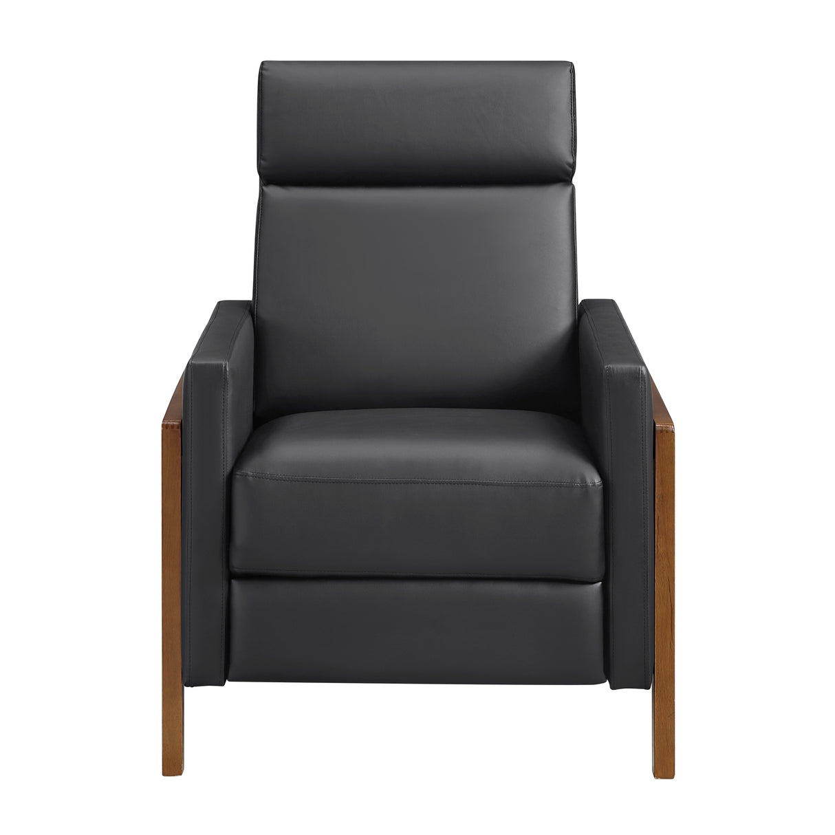 Verve Black Push Back Reclining Chair by Homelegance at Eve Furniture