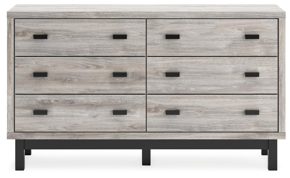 Vessalli Two-tone Dresser by Ashley at Eve Furniture