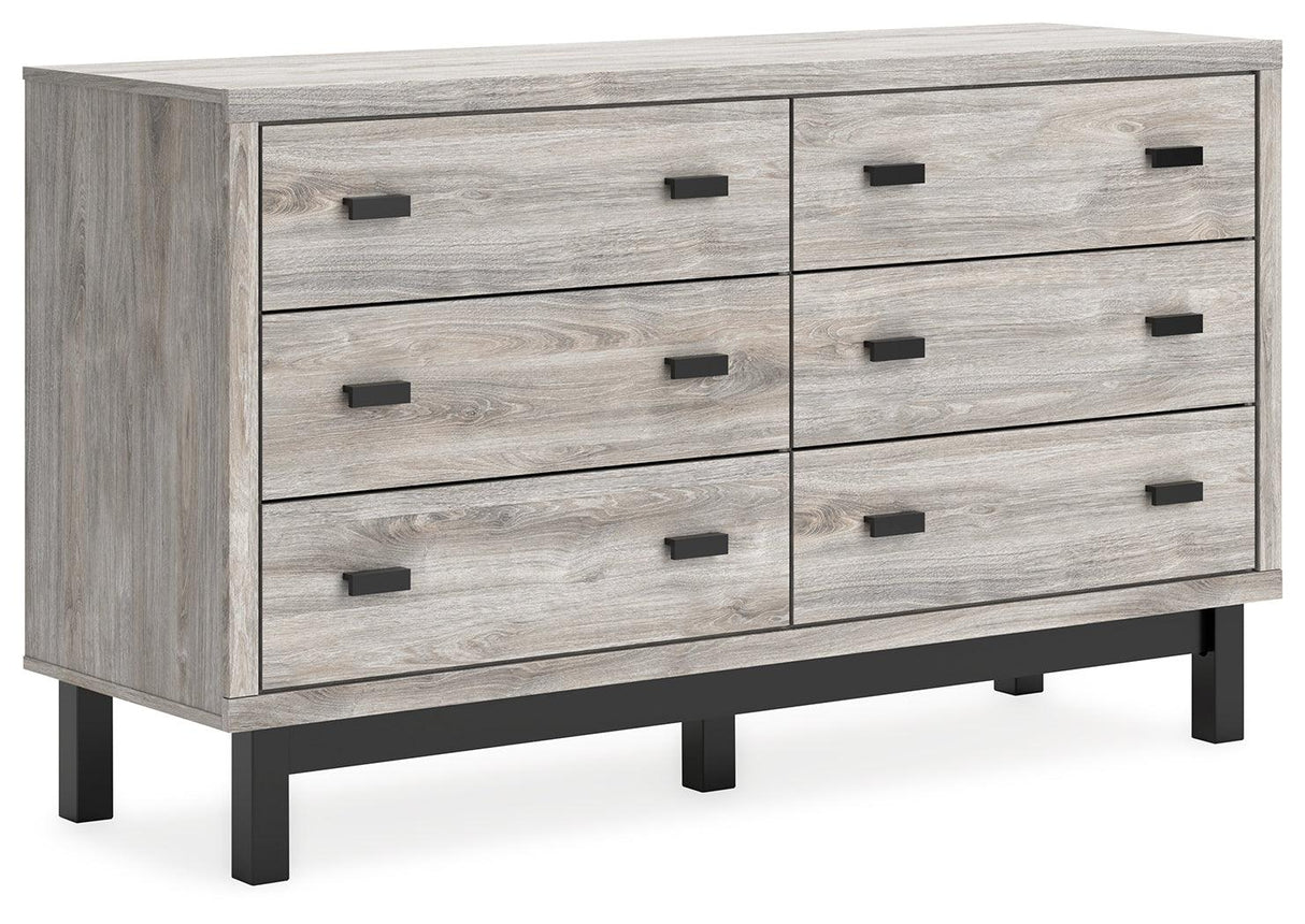 Vessalli Two-tone Dresser by Ashley at Eve Furniture