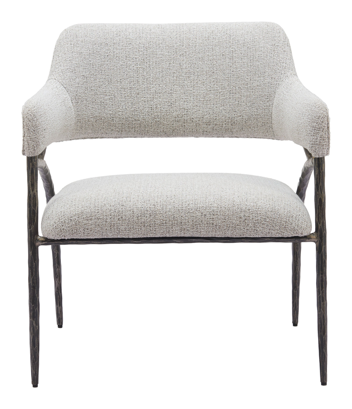 Vesterboro Gray Accent Chair by Zuomod at Eve Furniture