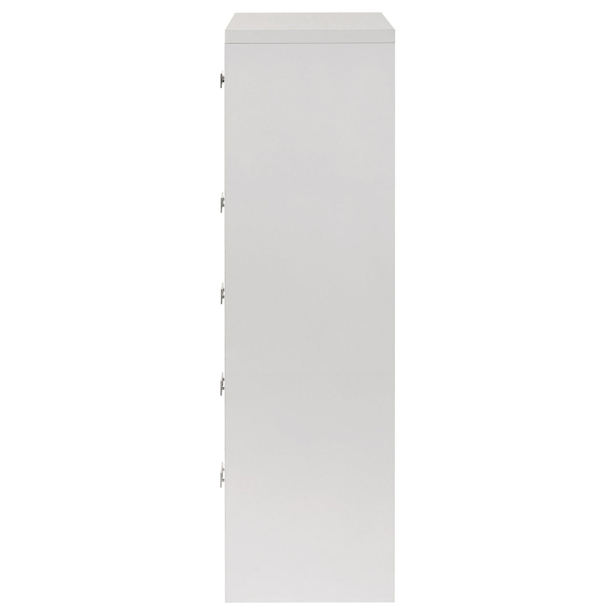 Viana White High Gloss Chest by Coaster at Eve Furniture