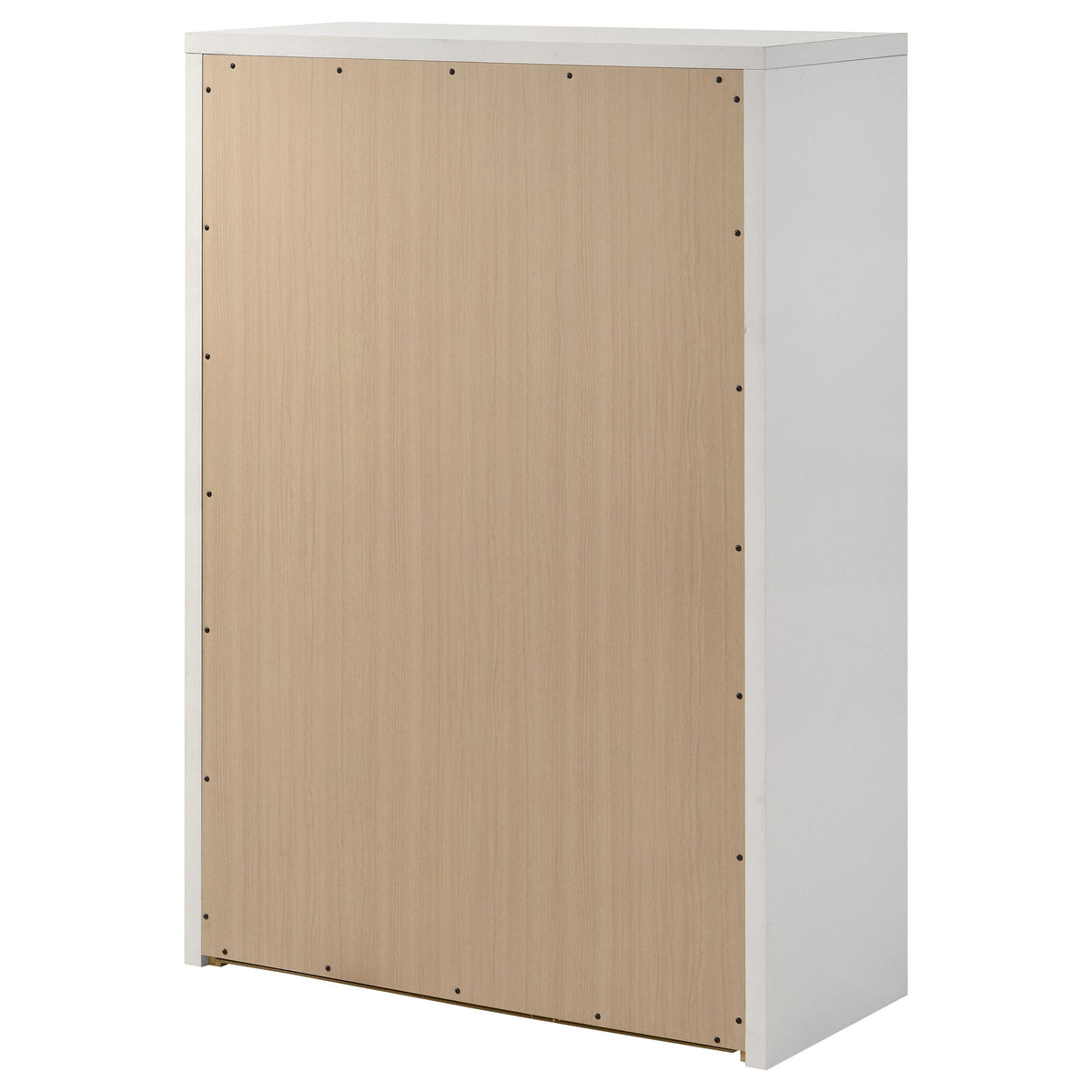 Viana White High Gloss Chest by Coaster at Eve Furniture