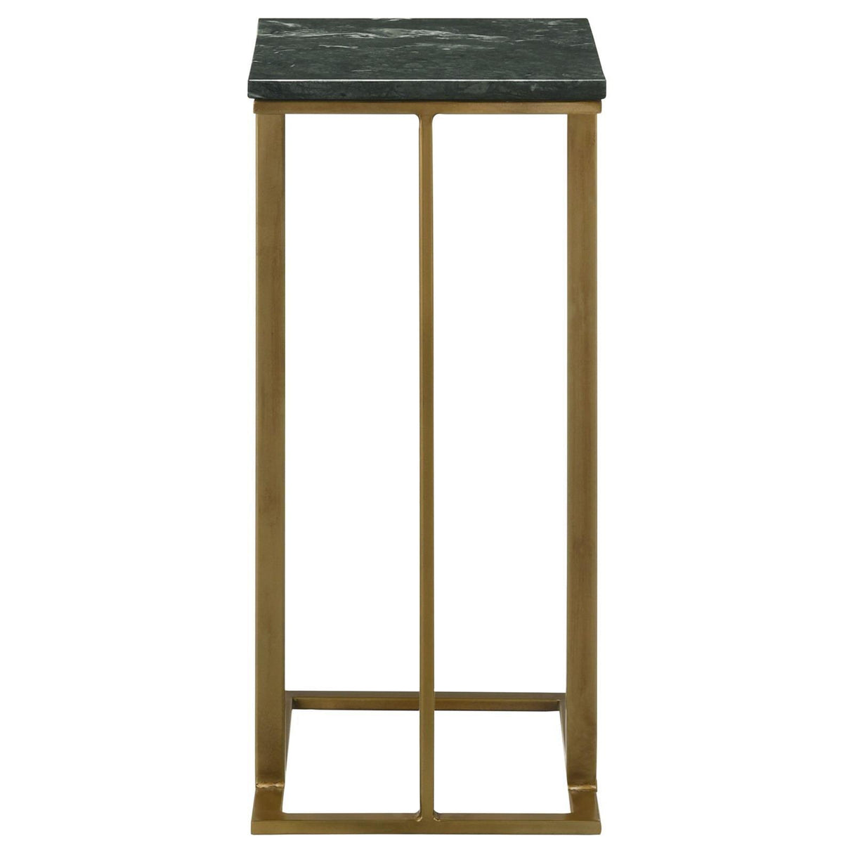 Vicente Gray Accent Table with Marble Top by Coaster at Eve Furniture