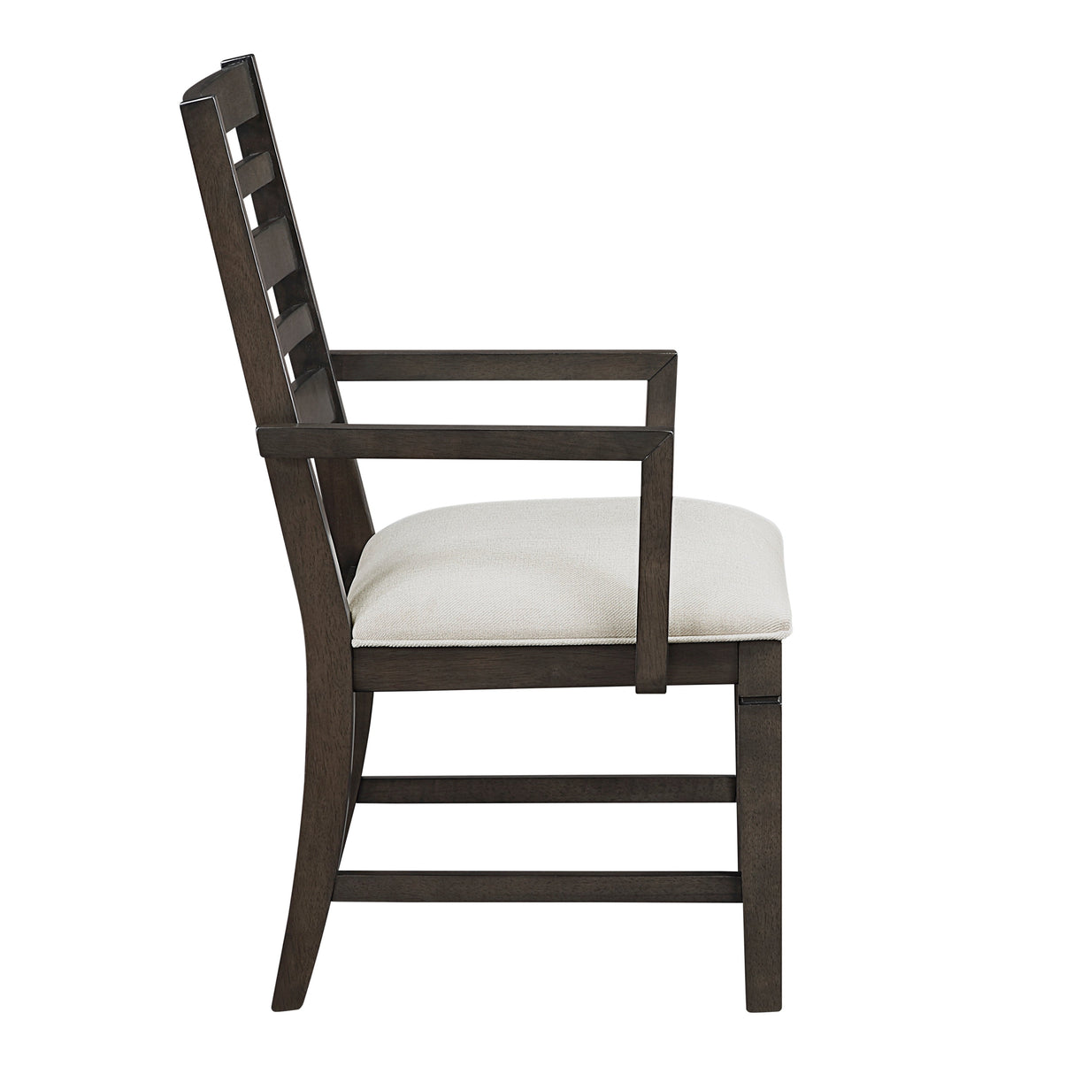 Victoria Espresso/Beige Upholstered Arm Chair, Set of 2 by Homelegance at Eve Furniture