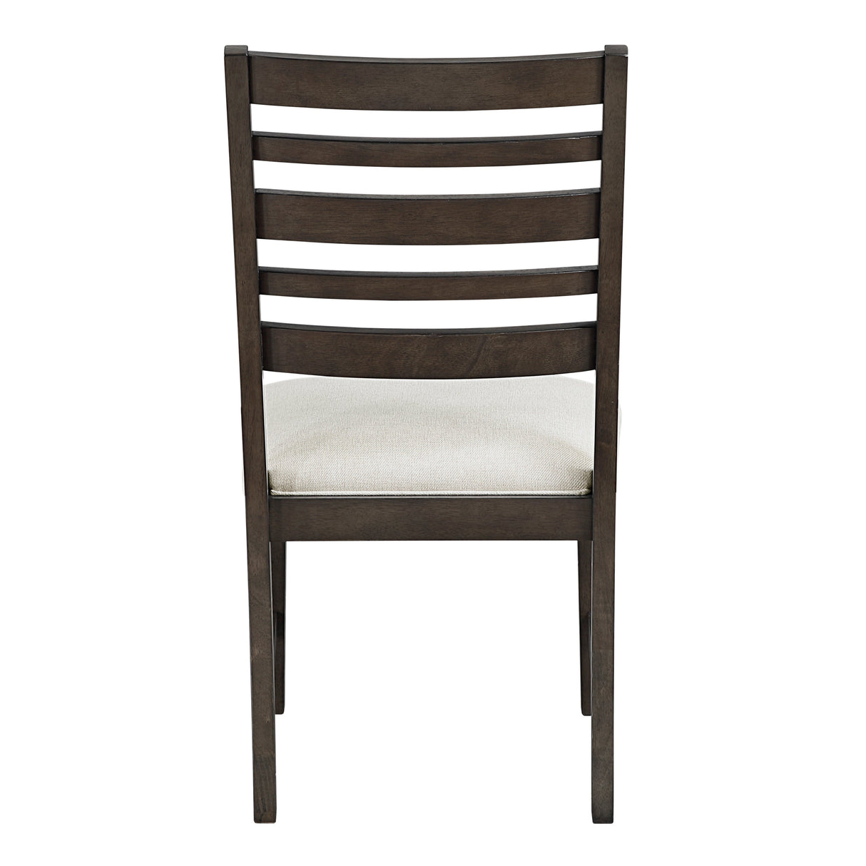 Victoria Espresso/Beige Upholstered Side Chair, Set of 2 by Homelegance at Eve Furniture
