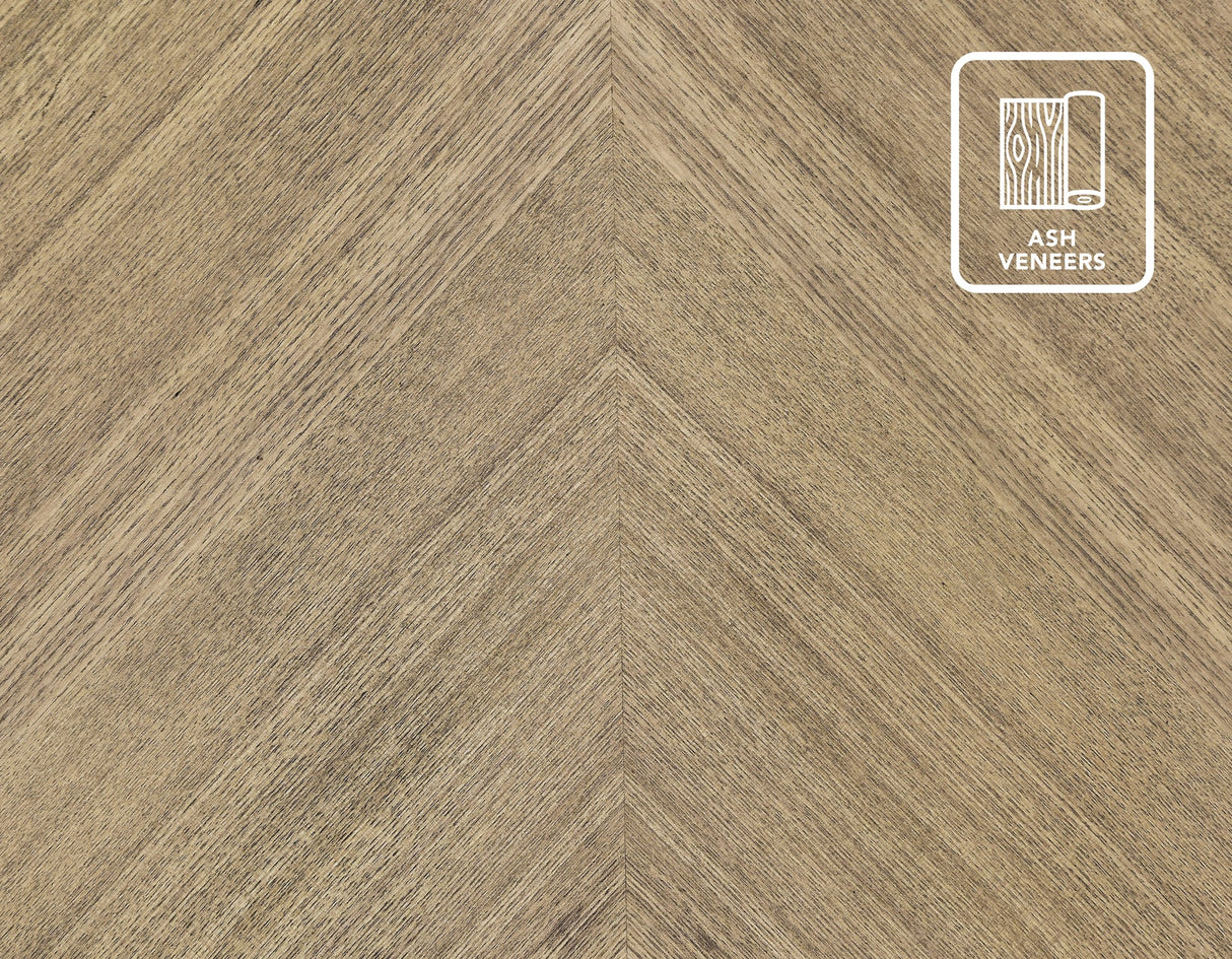 Vida Burnished Blonde/Gray Round Marble Top Dining Room Set by Steve Silver at Eve Furniture