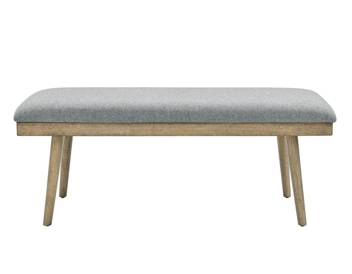 Vida Gray Dining Bench by Steve Silver at Eve Furniture