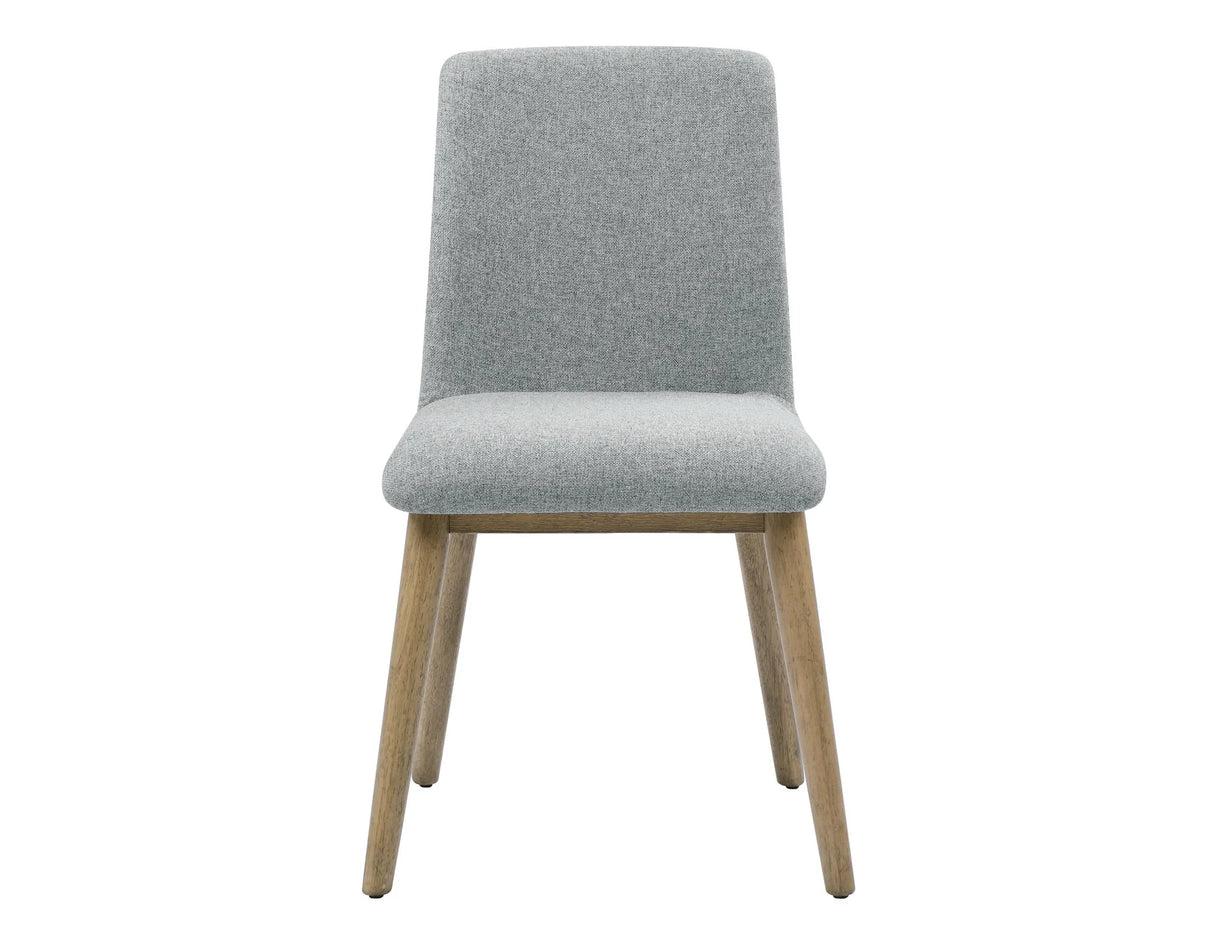 Vida Gray Upholstered Side Chair, Set of 2 by Steve Silver at Eve Furniture
