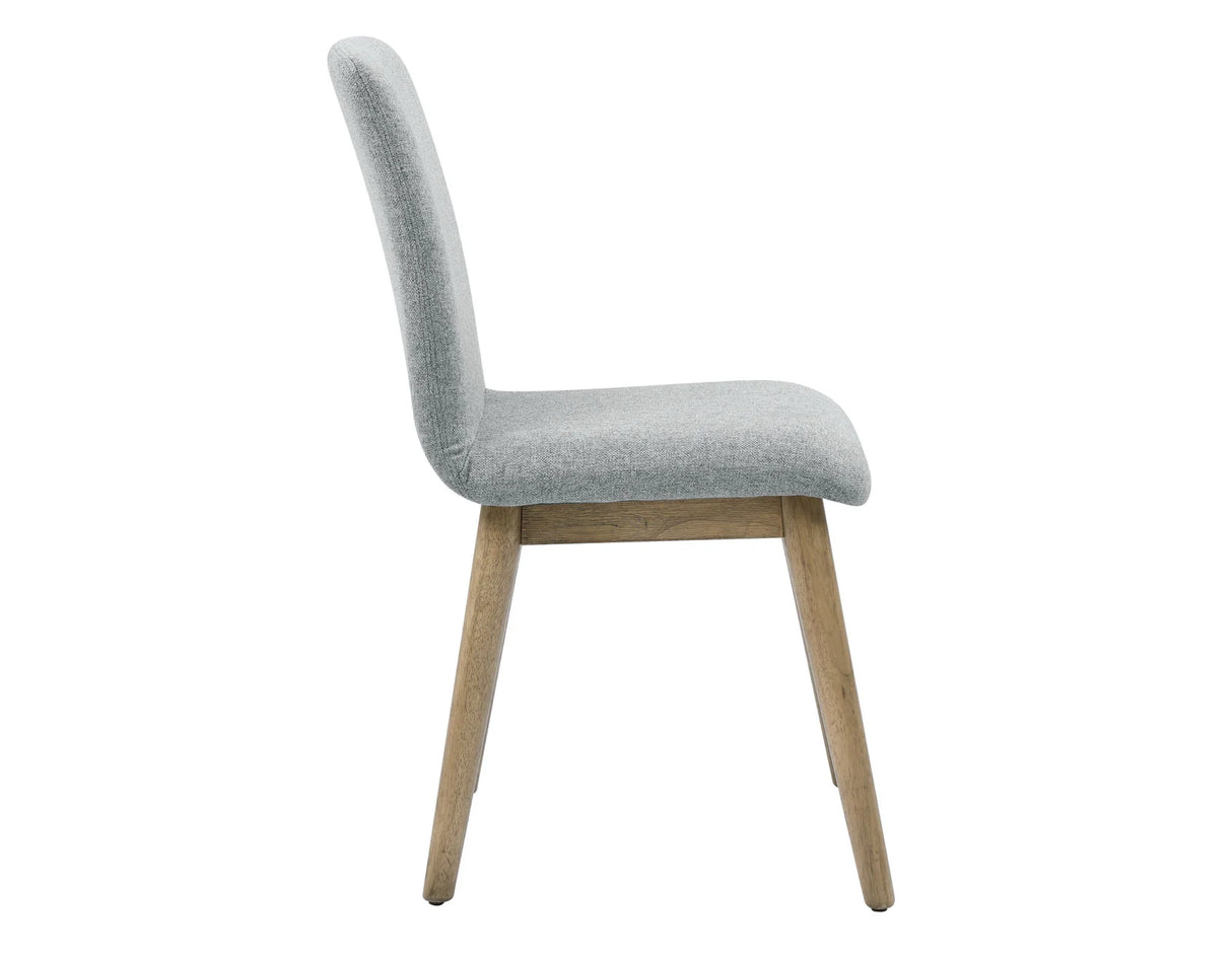 Vida Gray Upholstered Side Chair, Set of 2 by Steve Silver at Eve Furniture