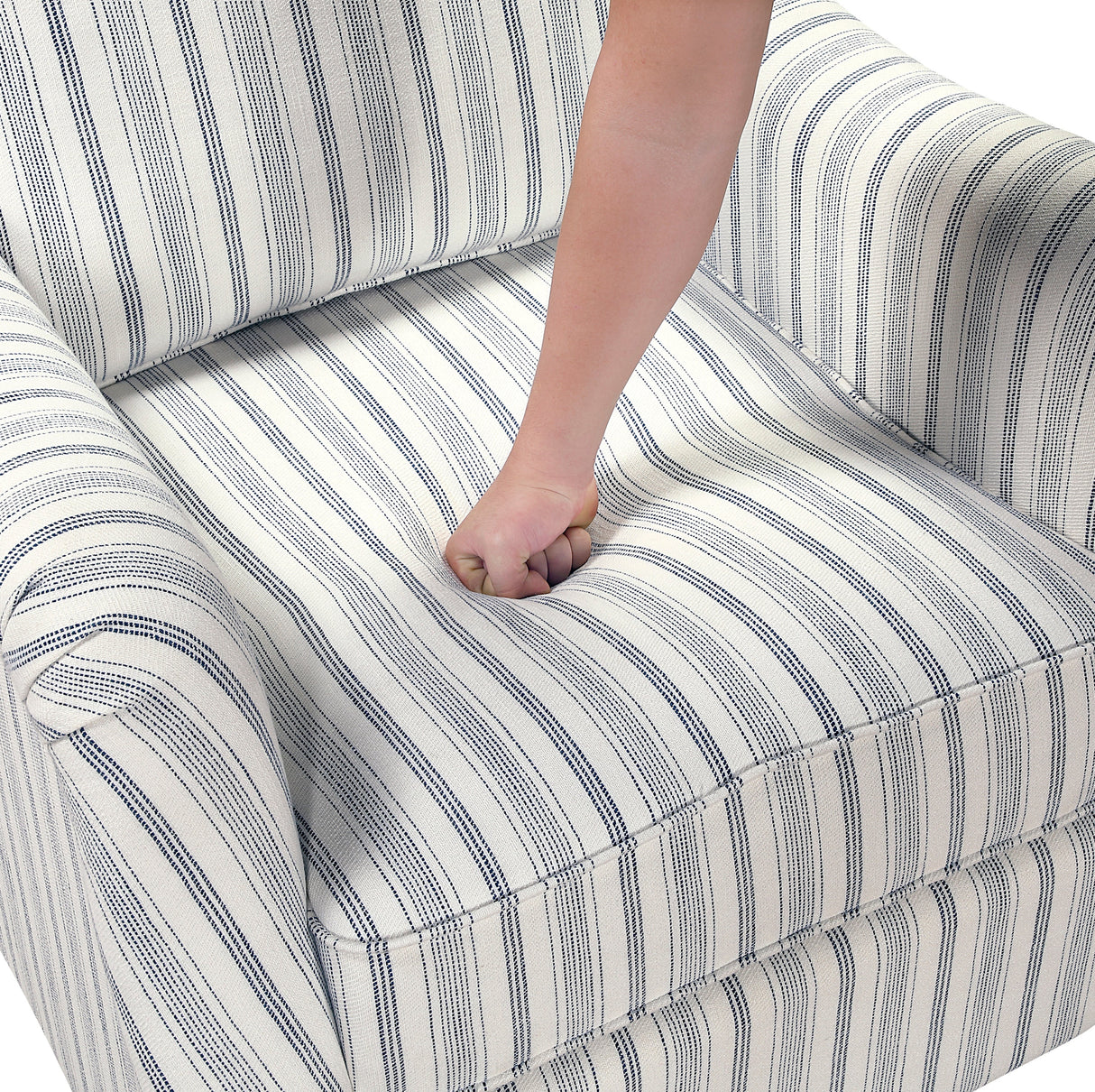 Vienna Beige Swivel Chair by Homelegance at Eve Furniture
