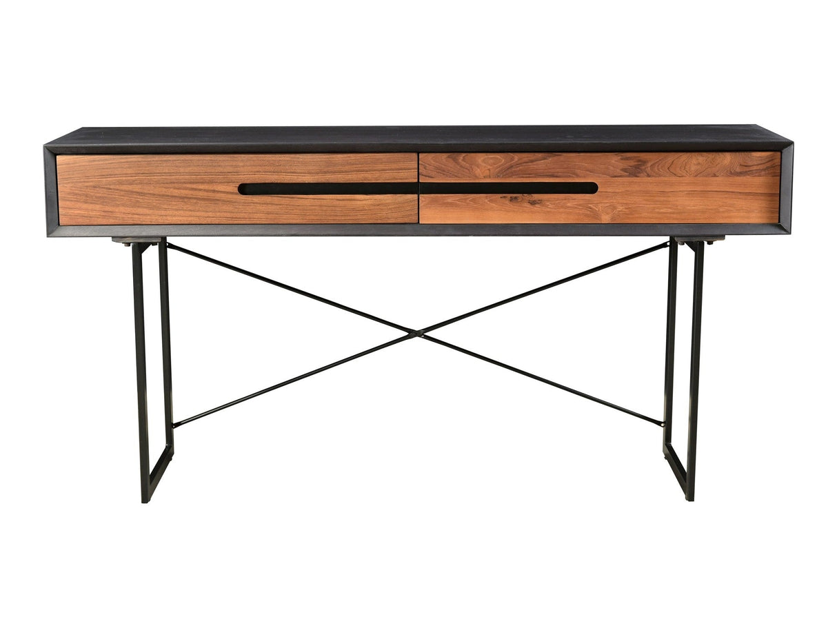 Vienna Light Brown Console Table by MOES at Eve Furniture