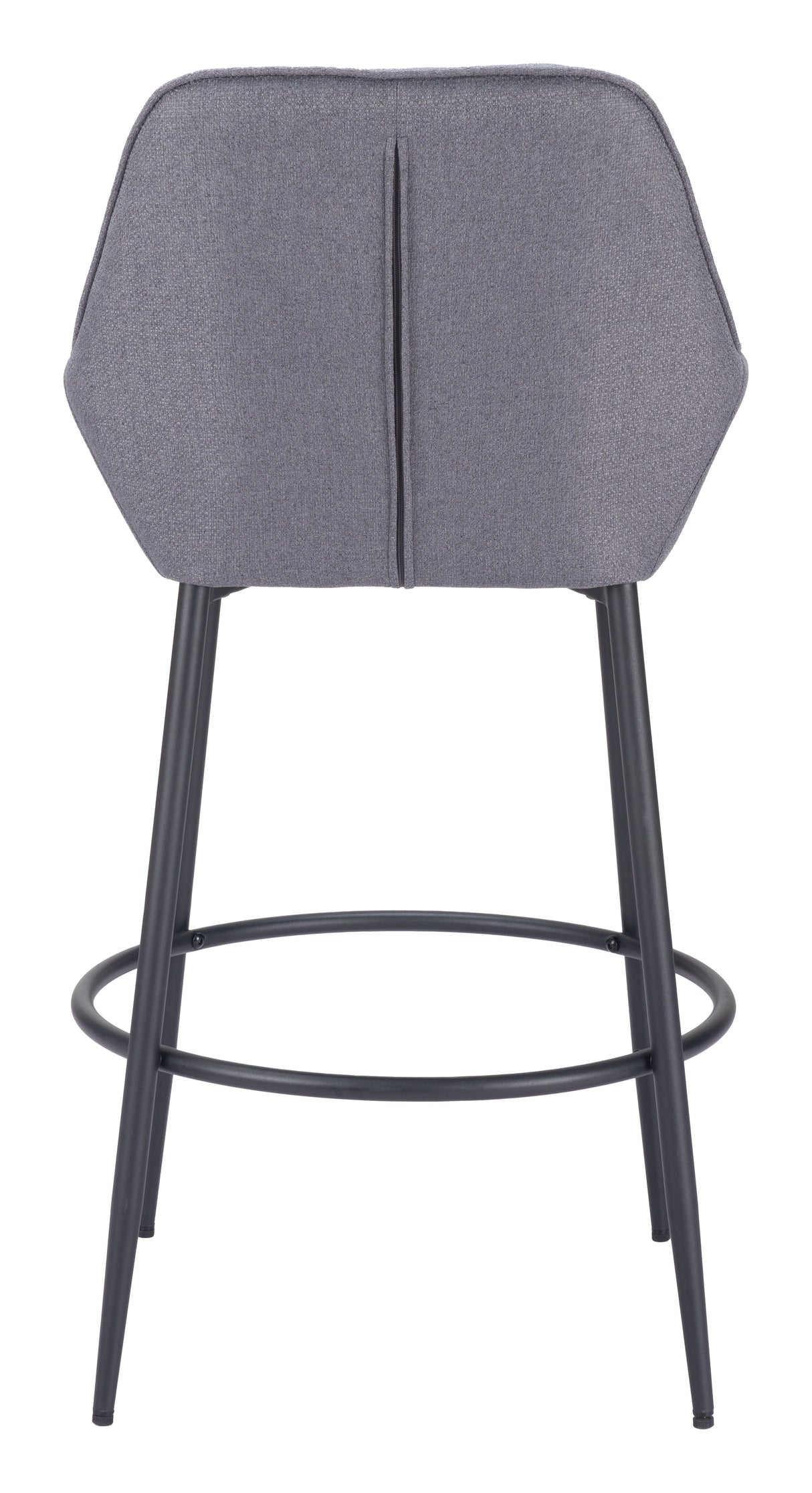 Vila Barstool Gray by Zuomod at Eve Furniture