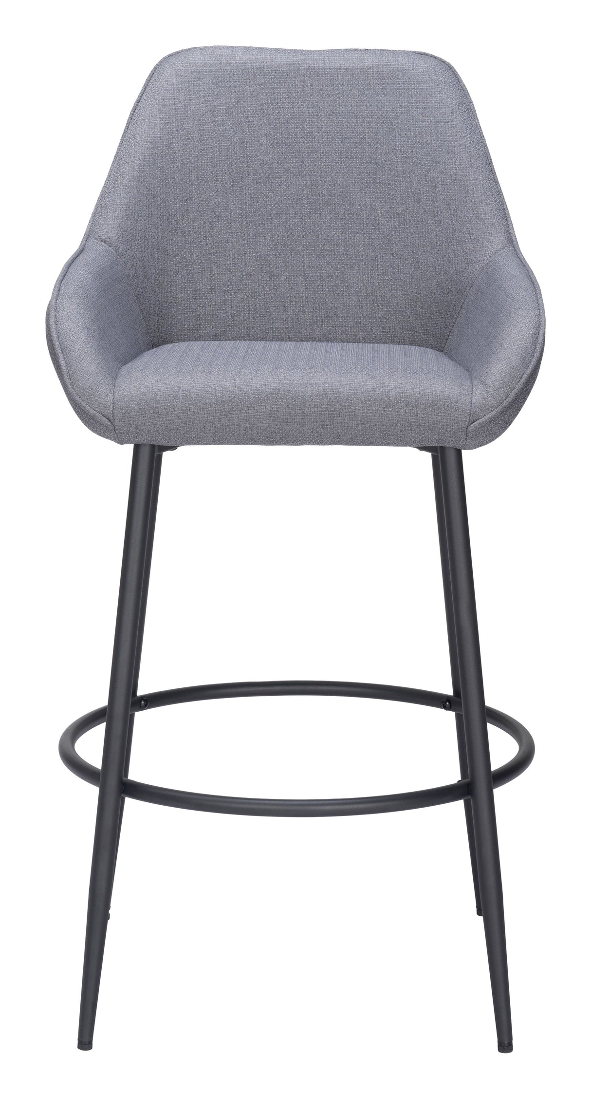 Vila Barstool Gray by Zuomod at Eve Furniture