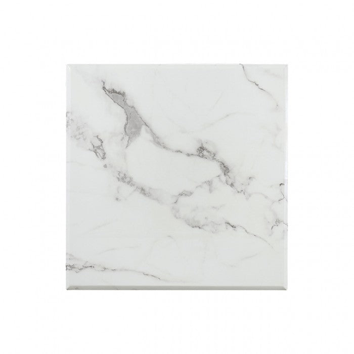 Villarsglane Gold/White End Table by Furniture of America at Eve Furniture