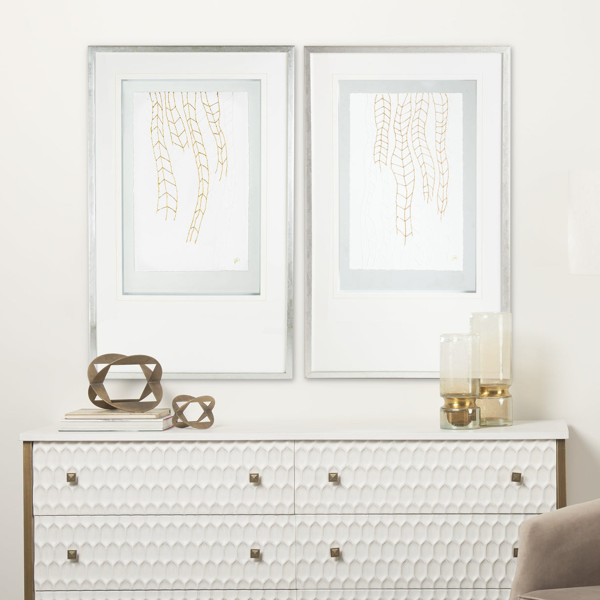 Vin II by Studio M a handmade Original Framed Artwork under Glass by Mercana at Eve Furniture