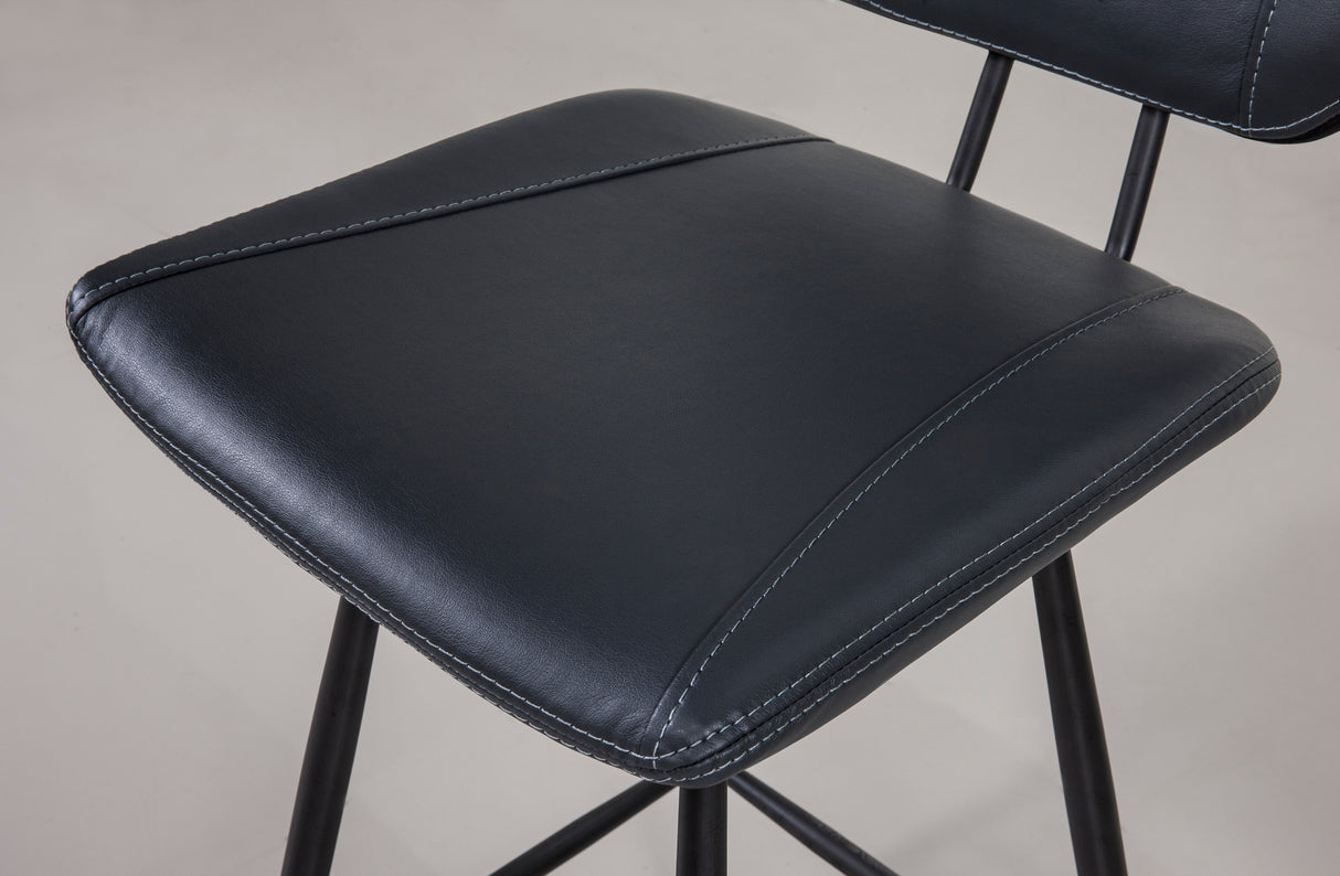 Vinson Modern Swivel Counter Stool in Cobalt (Set of 2) by Modus Furniture at Eve Furniture