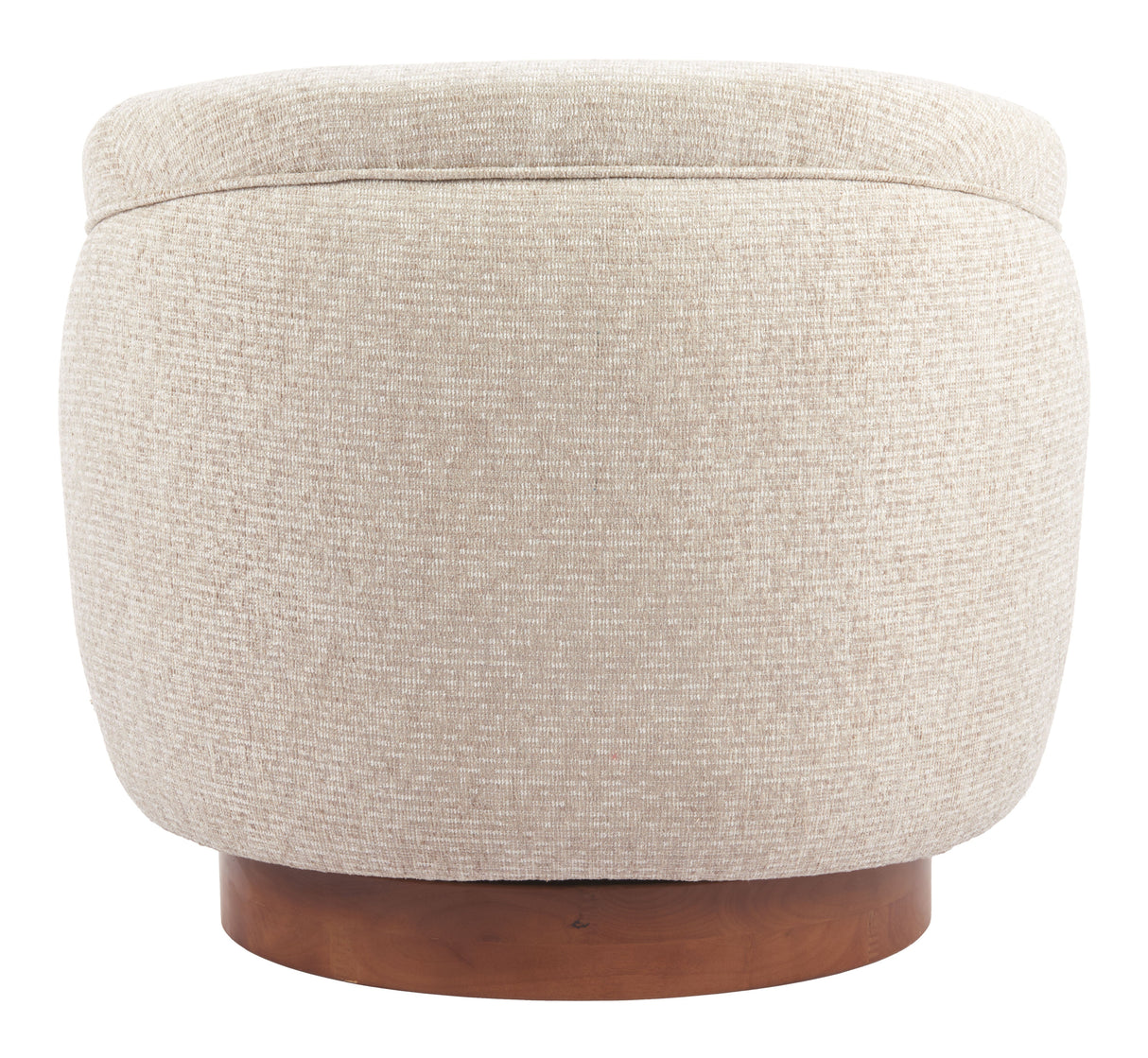 Vinta Beige Swivel Chair by Zuomod at Eve Furniture