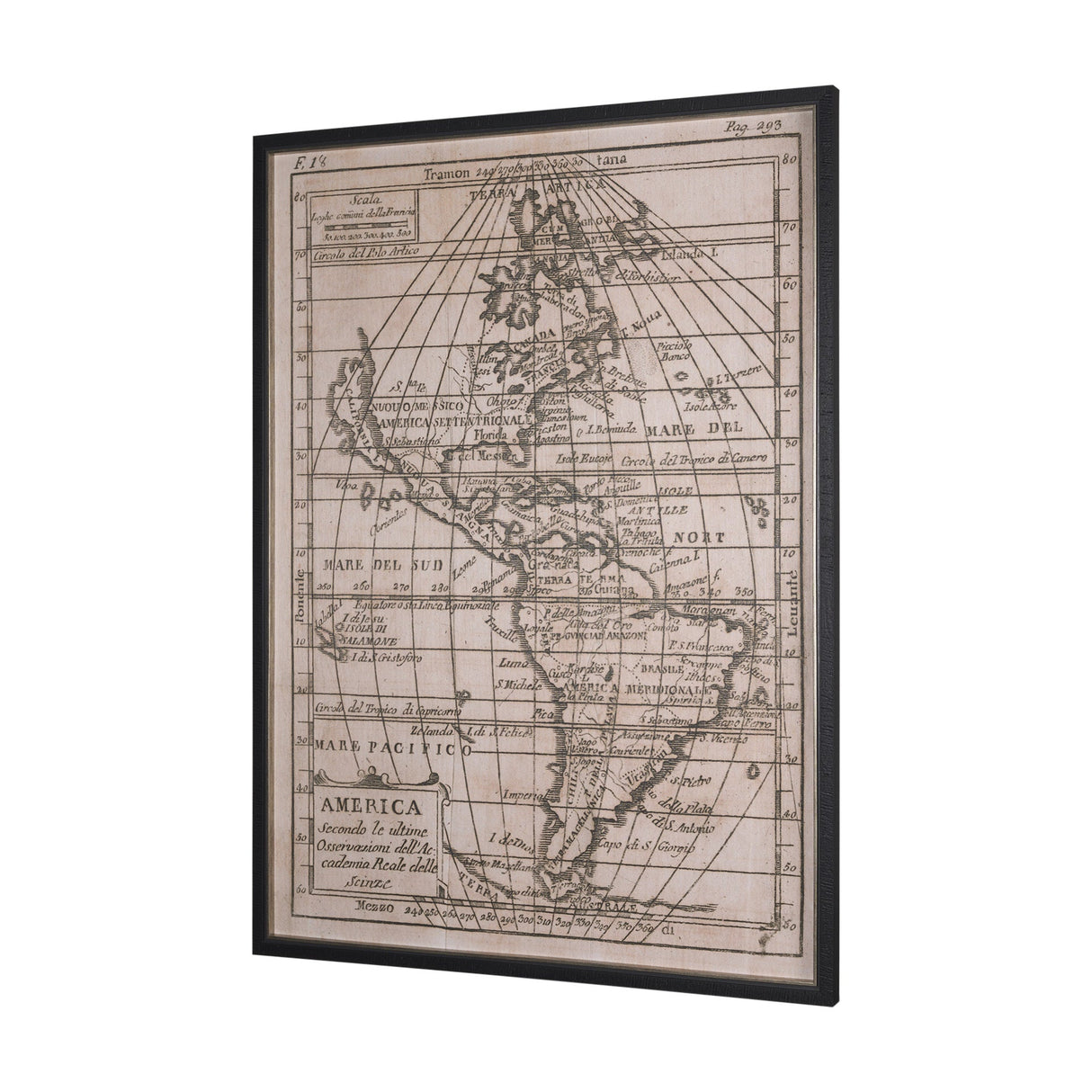 Vintage America by Wild Apple Portfolio a Hand Embellished Framed Art Print by Mercana at Eve Furniture