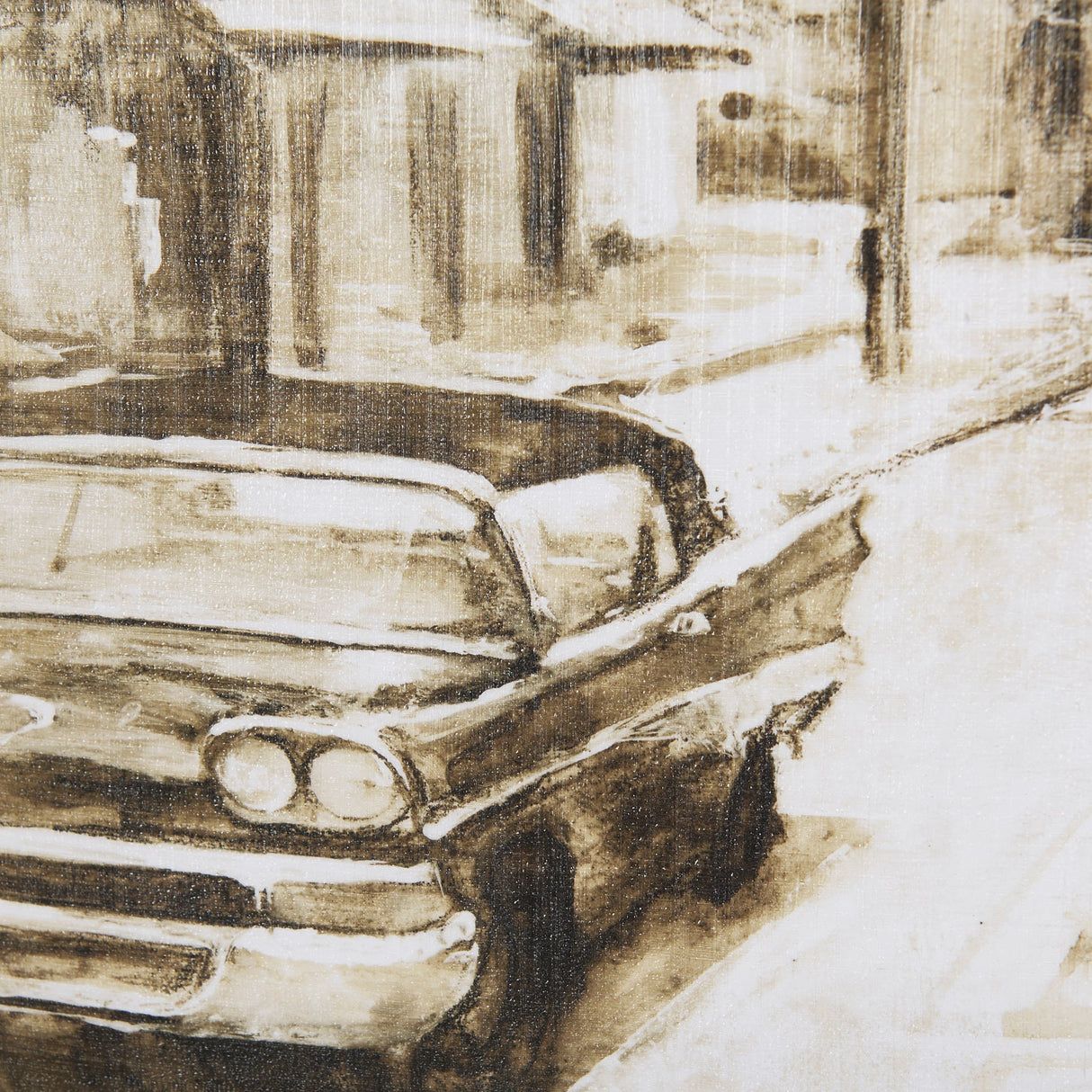 Vintage Car Picture I by Mercana Studio Hand Embellished Textured Framed Art Print Matted under Glas by Mercana at Eve Furniture