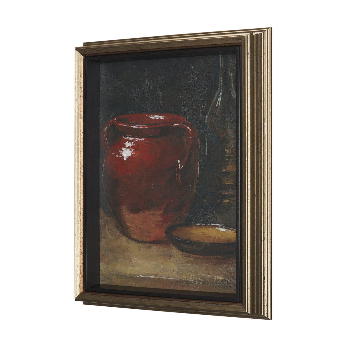 Vintage Crock (Set of 2) by Mercana Studio a Hand Embellished Framed Art Print by Mercana at Eve Furniture
