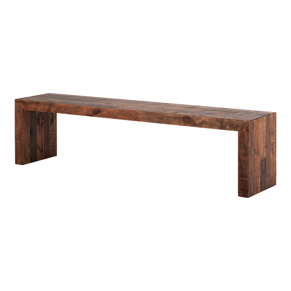 Vintage Light Brown Large Bench by Moe's Home at Eve Furniture