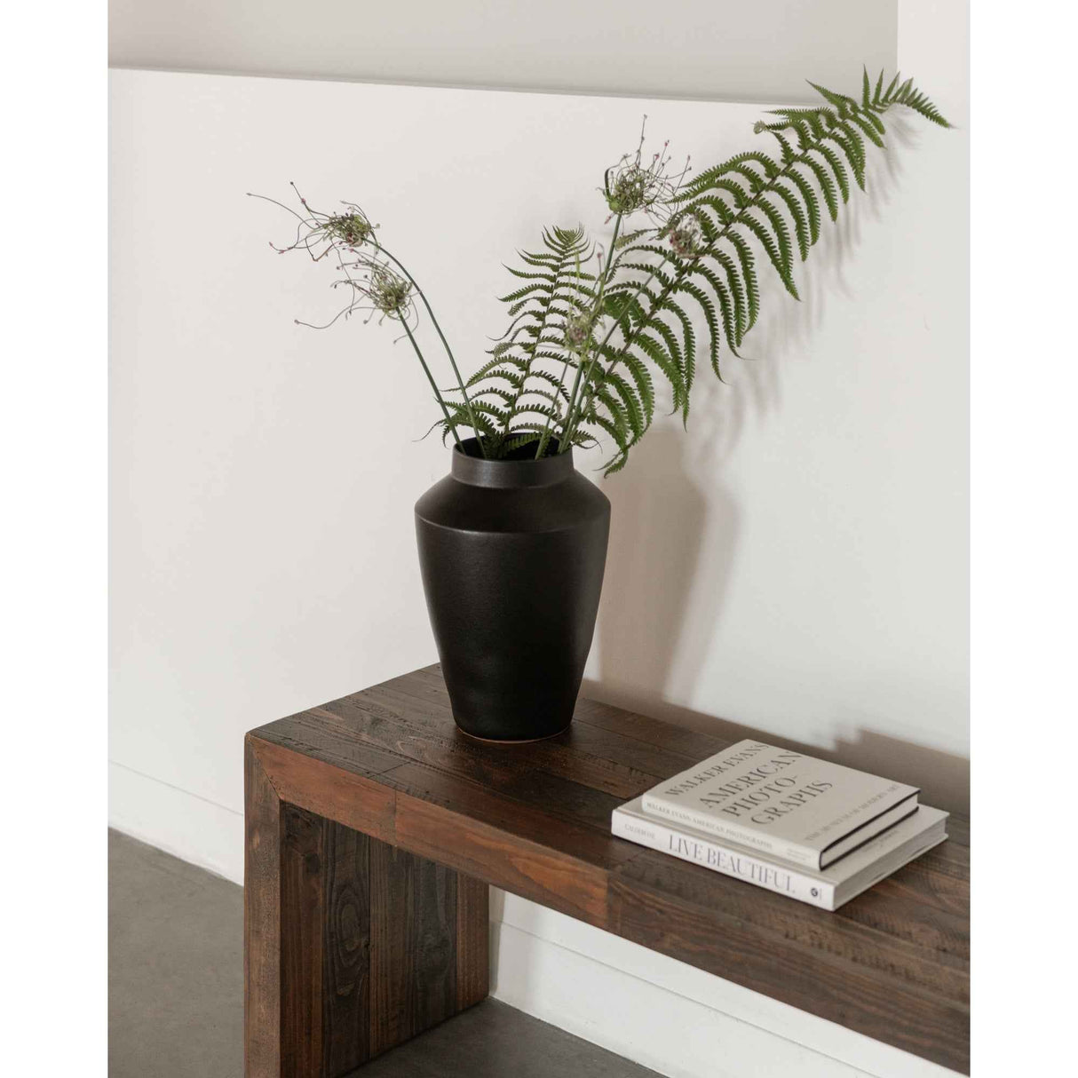 Vintage Light Brown Small Bench by Moe's Home at Eve Furniture