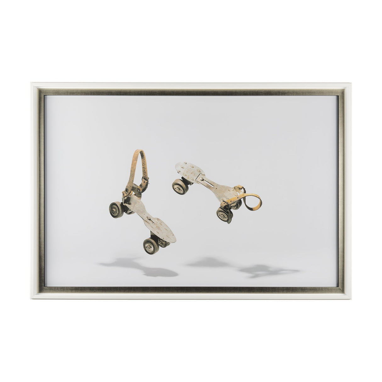 Vintage Roller Skates II by Natalia a Framed Art Print Matted under Glass by Mercana at Eve Furniture