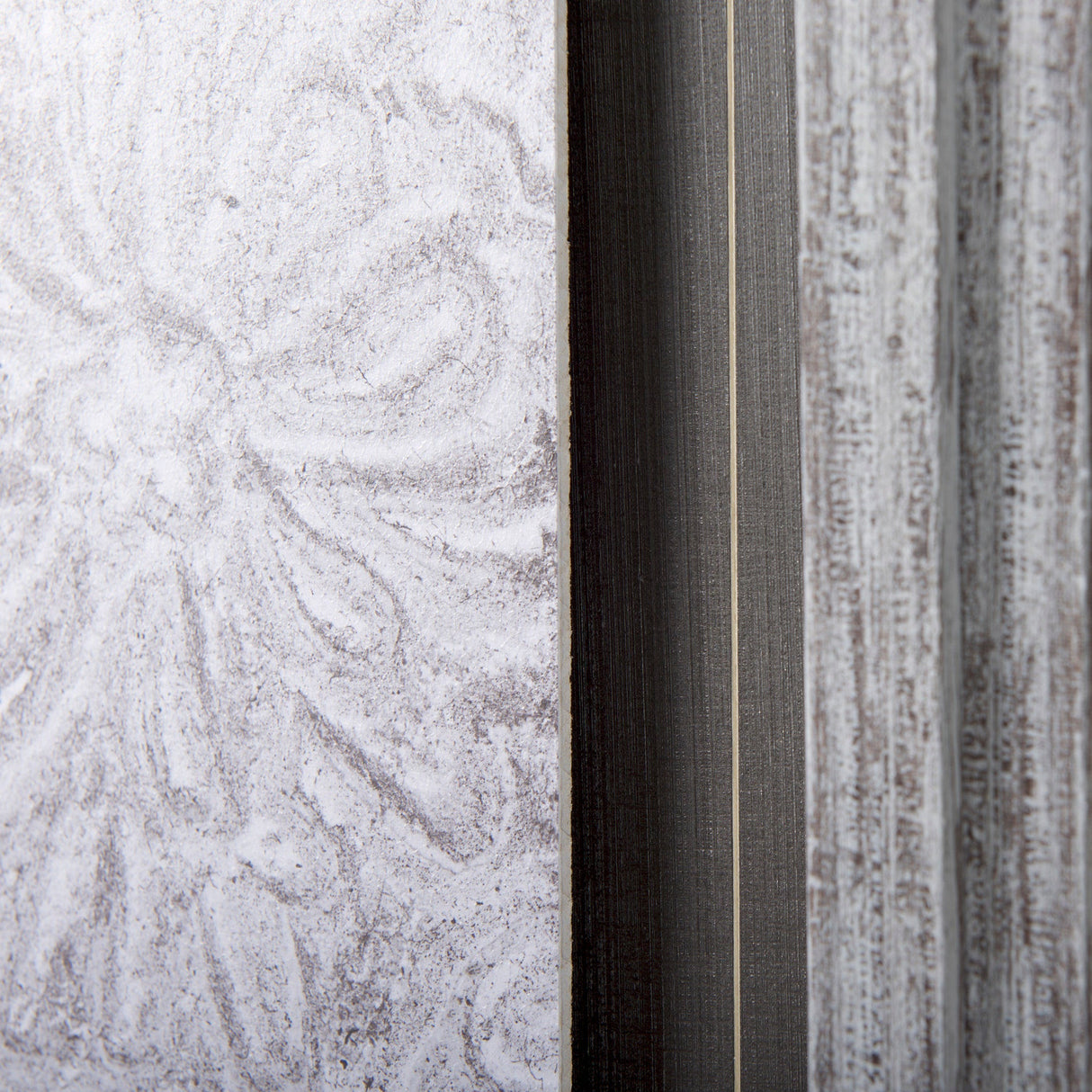 Vintage Tile Collection II by Mercana Studio a Hand Embellished Textured Framed Art Print by Mercana at Eve Furniture