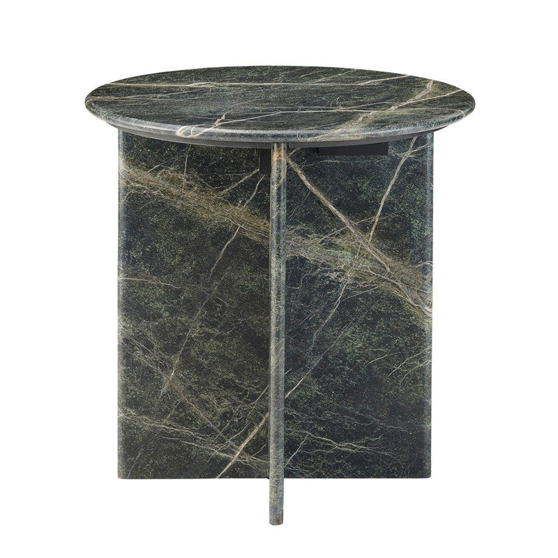Virentia Black/Green End Table by Crestview at Eve Furniture
