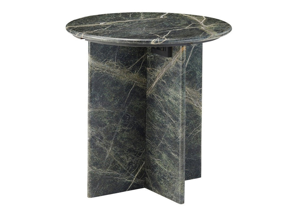 Virentia Black/Green End Table by Crestview at Eve Furniture