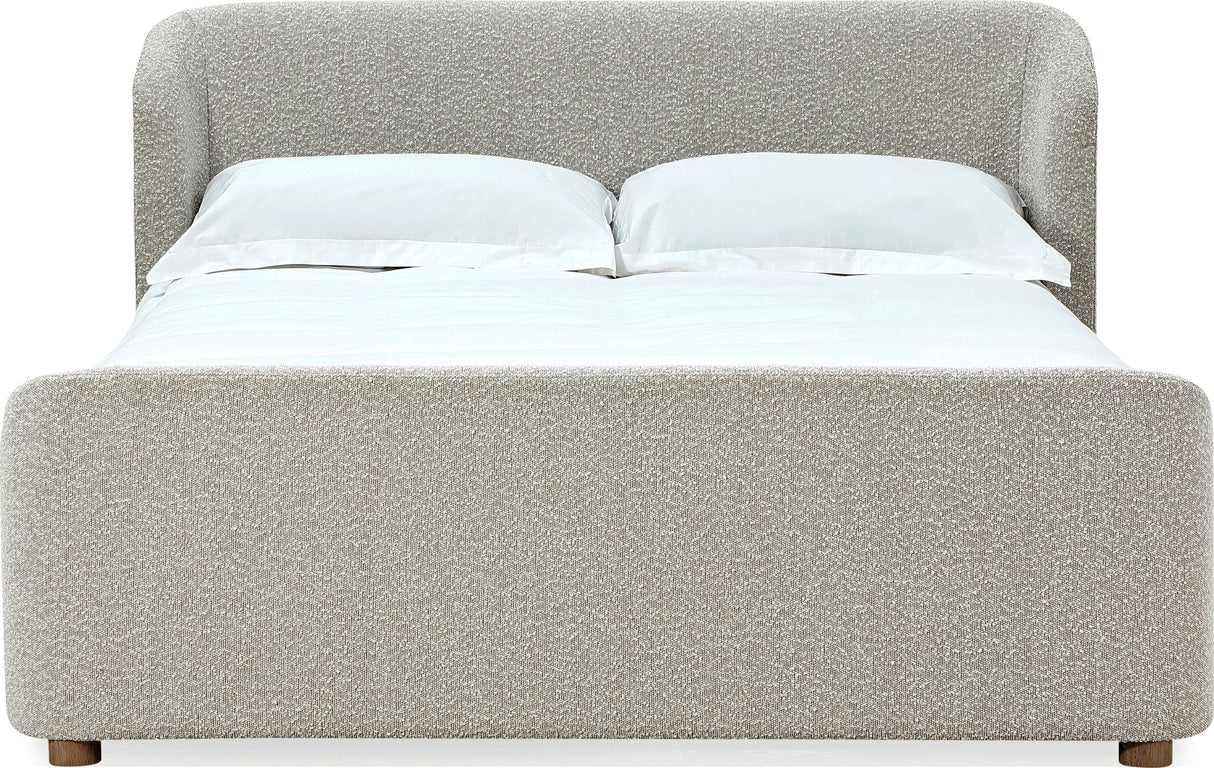 Virgil Kiki Cotton Ball King Upholstered Platform Bed by Modus Furniture at Eve Furniture