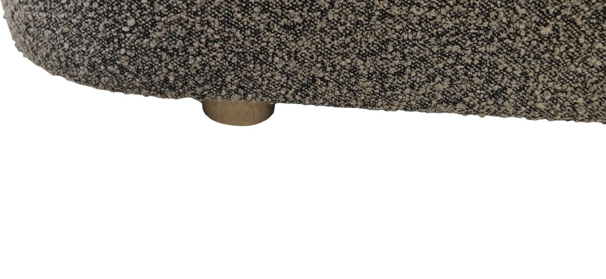 Virgil Kiki Pumpernickel Upholstered Hinged Storage Bench by Modus Furniture at Eve Furniture