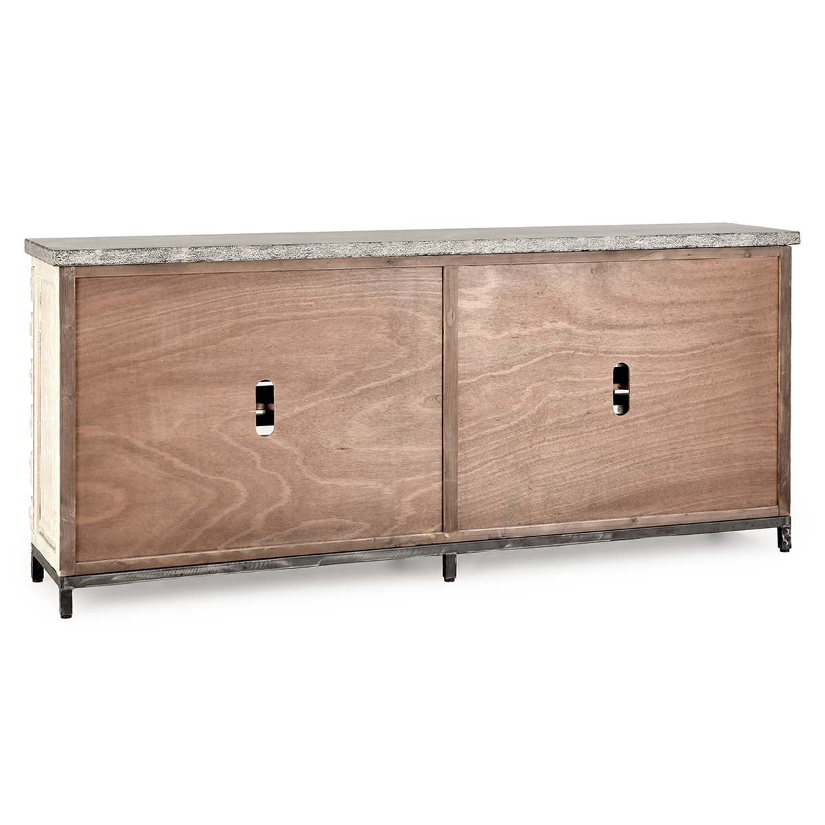 Virginia Timeworn Cream/Blue Stone Sideboard by Classic Home at Eve Furniture