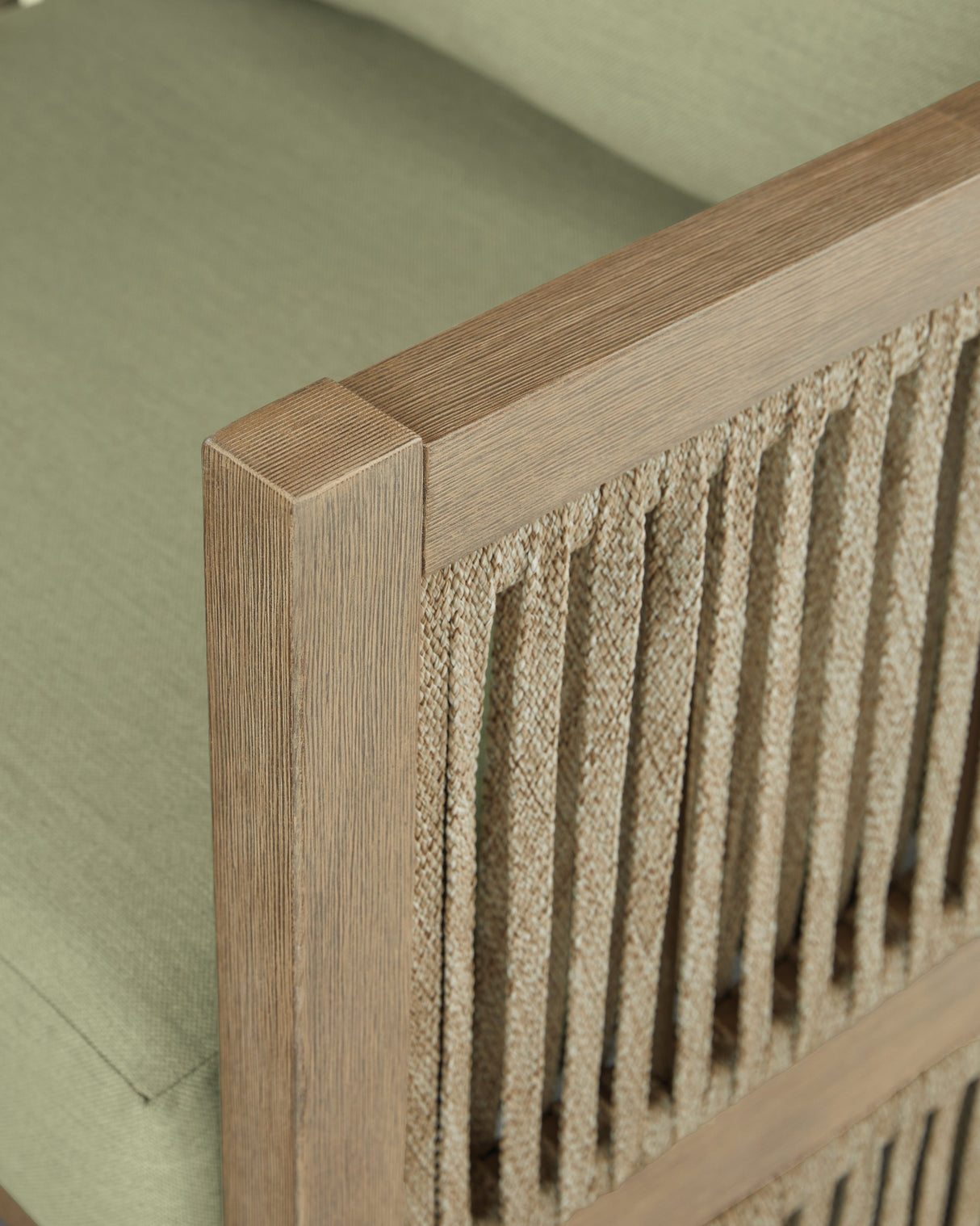 Vision Lane Beige/Green Outdoor Lounge Chair (Set of 2) by Ashley at Eve Furniture