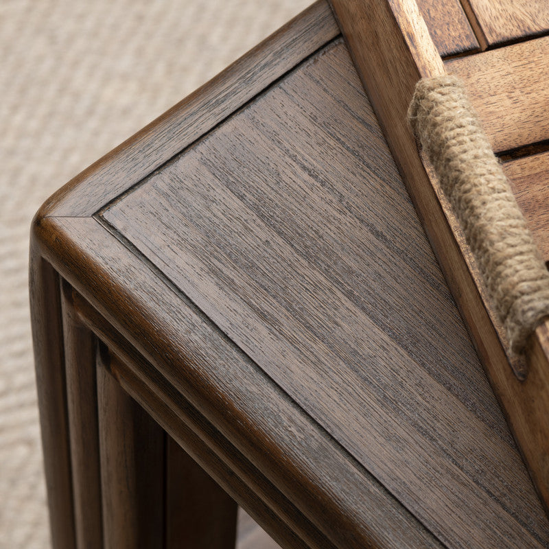 Vista Brown Cocktail Table by Crestview at Eve Furniture