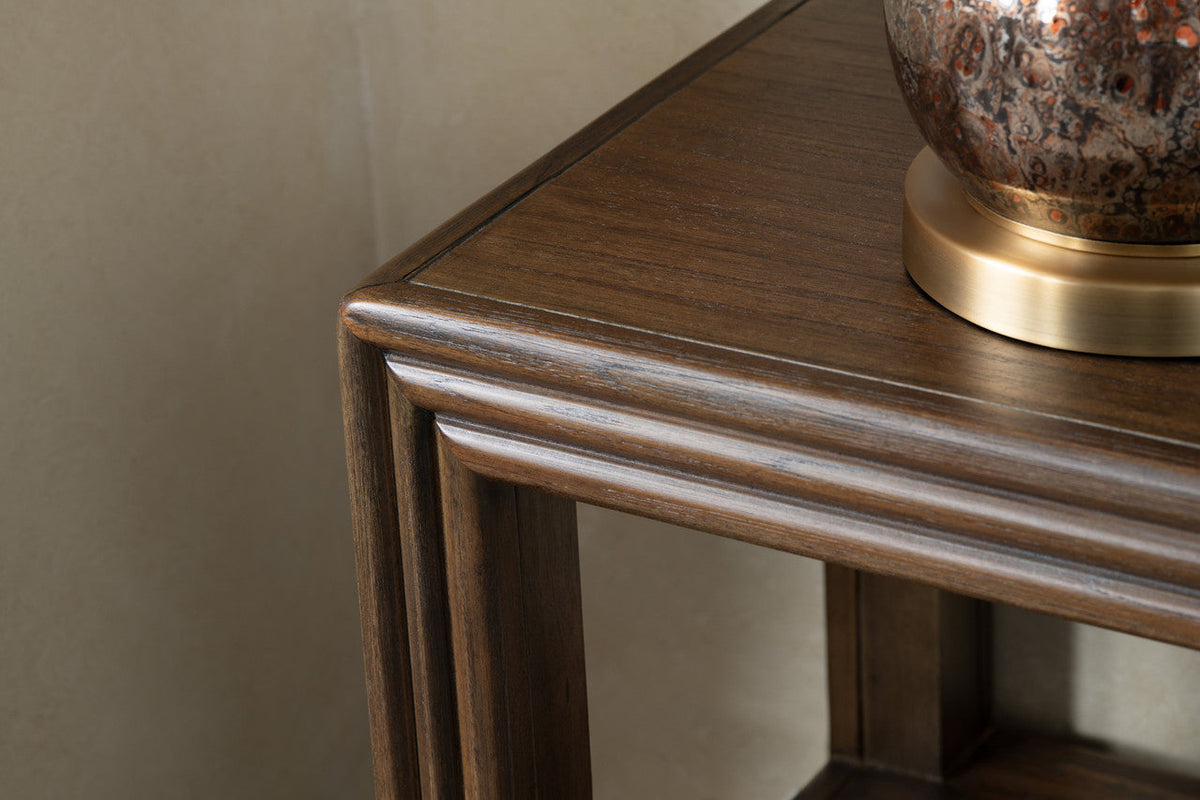 Vista Brown Console Table by Crestview at Eve Furniture