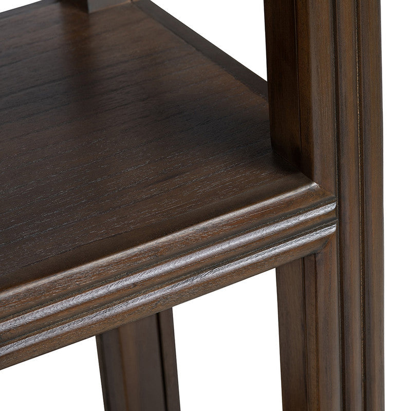 Vista Brown Etagere by Crestview at Eve Furniture