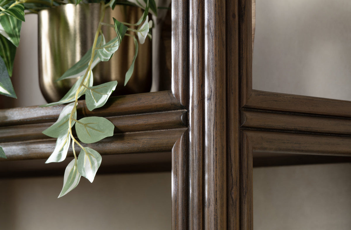 Vista Brown Etagere by Crestview at Eve Furniture